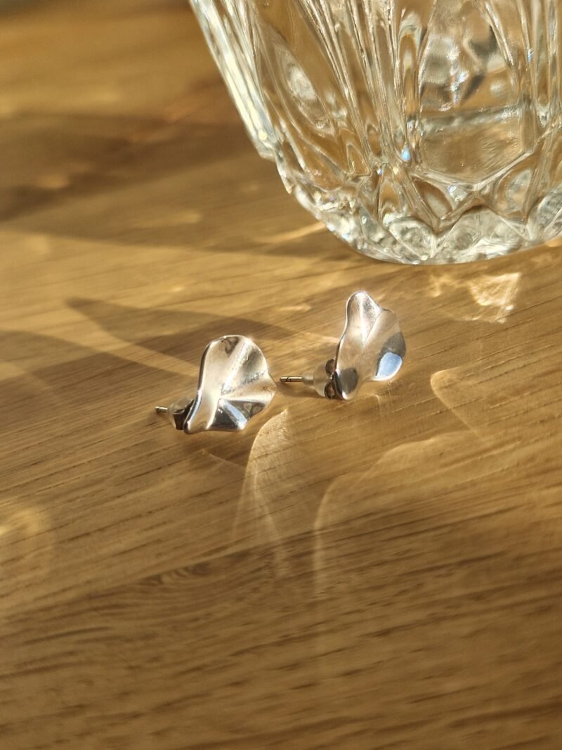boucles d'oreille feuille élégante